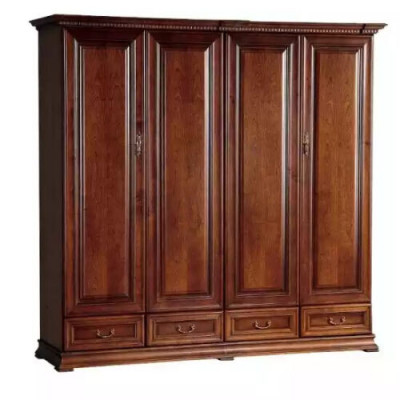 Kledingkast Slaapkamer Houten Kast Barok Rococo Kasten 4-deurs