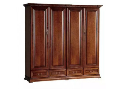 Kledingkast Slaapkamer Houten Kast Barok Rococo Kasten 4-deurs