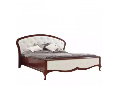 Bedbekledingontwerp Luxe Tweepersoons Hotelbedden Barok Houten Meubelen Nieuw