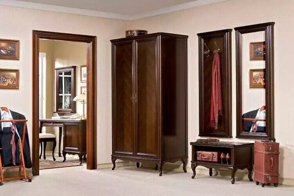 Kast kledingkast slaapkamer kasten bruin modern hout luxe