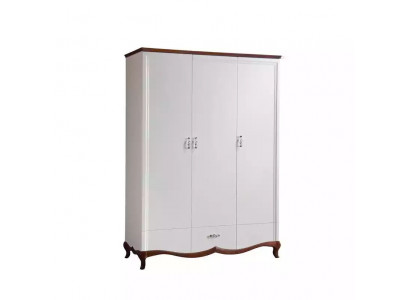 Modern Design Witte kledingkast met lade Houten designkasten nieuw