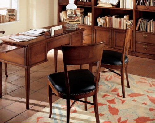 Eetkamerstoelen luxe fauteuil hout bruin stoelen woonkamer meubelen fauteuil