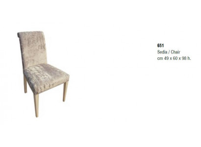 Gestoffeerde stoelen 1x fauteuil Woonkamer Eetkamer Textiel Designer Stoel Luxe Fauteuil