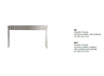 Italiaanse meubels Bijzettafel Console tafel Ontwerptafel Woonkamertafel