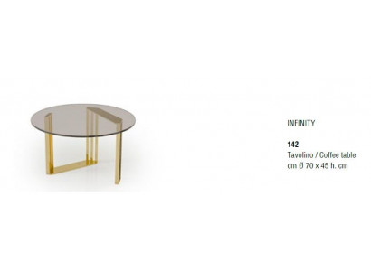 Salontafel bijzettafel design woonkamer glas koffiebank Italiaanse meubels