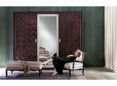 Hocker voetenbank woonkamer meubels bekleding design Bizzotto Italiaanse meubels nieuw