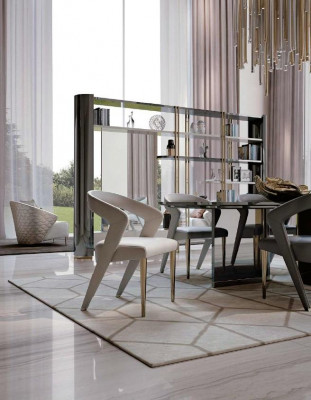Luxe stoelontwerp Bizzotto eetkamerstoel meubels fauteuils inrichting nieuw