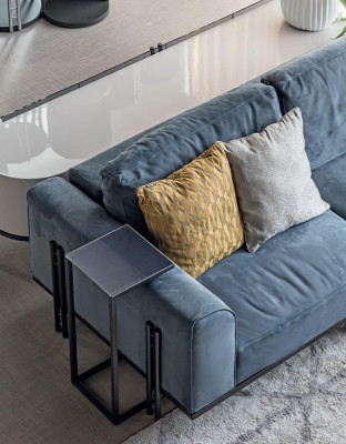 Glas Bijzettafel Bank Tafel Woonkamer Tafel Bank Bijzettafel Woonkamer Nieuw