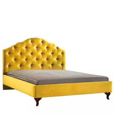Chesterfield geel bed voor de slaapkamer Bedden dubbel licht luxe