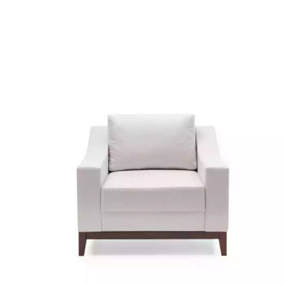 Fauteuil wit Scandinavisch Gestoffeerde fauteuil Tv-fauteuil Lounge Club Meubels