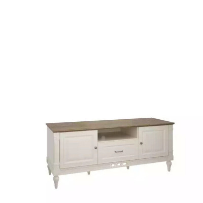 Tv-standaard, dressoir, houten tafel, wandplank, modern tv-standaardontwerp.