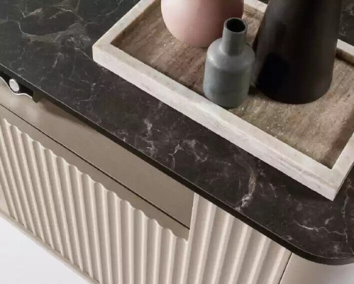 Tv-stand dressoir ladekast tv laag dressoir laden houten kast