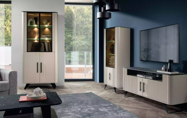 Tv-stand dressoir ladekast tv laag dressoir laden houten kast