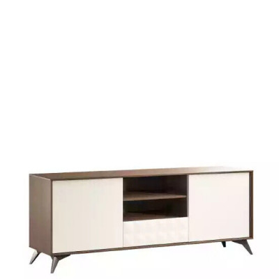 Ontwerp muurkast plank woonkamer tv-standaard houten wandrekken