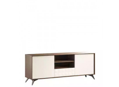 Ontwerp muurkast plank woonkamer tv-standaard houten wandrekken