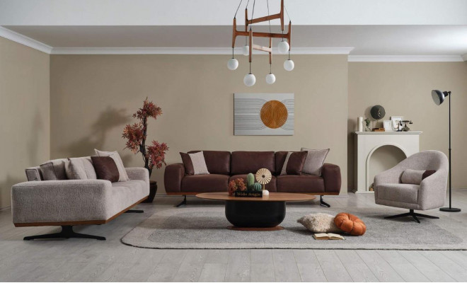 Luxe bankstel 4+3+1 zitter Moderne meubels bank woonkamer bankstel set