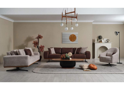 Luxe bankstel 4+3+1 zitter Moderne meubels bank woonkamer bankstel set
