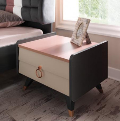 Slaapkamer 6-delige bed nachtkastje kledingkast commode spiegel bureau