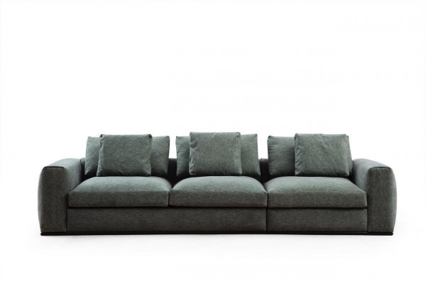 Woonkamer Bank 3-zits Gestoffeerde Banken Ontwerp Hout Textiel Nieuw Modern  Woonkamer Bank 3-zits Gestoffeerde Banken Ontwerp Hout Textiel Nieuw Modern