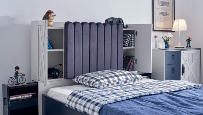 Moderne Stijl Bed Houten Bedden Luxe Ontwerp Slaapkamer Meubels Houten Bed