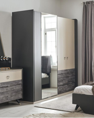 Kledingkast Ontwerp Luxe Kast Moderne Stijl Kasten Slaapkamer Meubels.