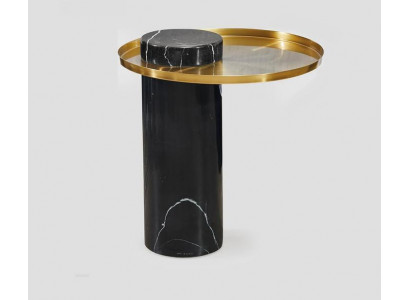 Zwarte bijzettafel salontafel slaapkamer commode tafels console