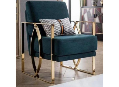 Luxe fauteuils Modern ontwerp Groen Ontspanningsstoel Zitplaats Luxe Wachtruimte Nieuw