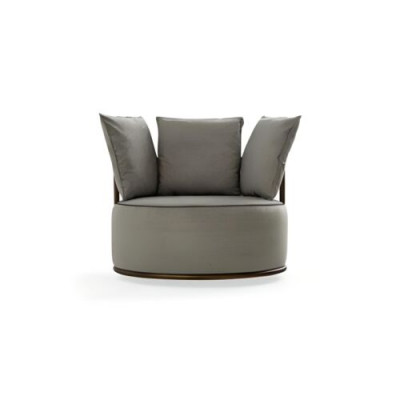 Modern Fauteuil Design Bank Bankstel Luxe Relax Textiel Lounge Bekleding Nieuw
