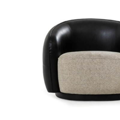 Modern fauteuil ontwerp bank bank zitter luxe ontspanning textiel lounge bekleding nieuw