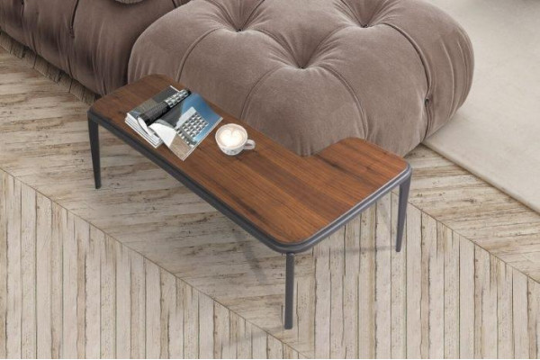 Chique salontafel voor woonkamer L-vormig modern nieuwigheid grijze kleur