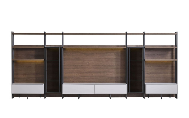 Moderne woonkamer woonwand luxe woonkamer meubels rekken kasten