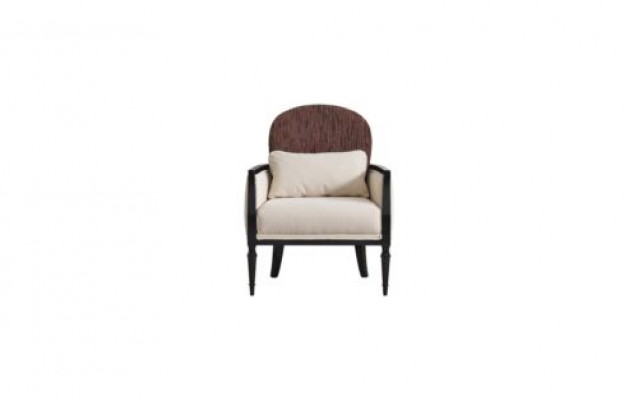 Woonkamer Witte fauteuil Ontwerper Eenpersoons Luxe Relaxfauteuil 1-Zits Nieuw