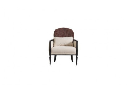 Woonkamer Witte fauteuil Ontwerper Eenpersoons Luxe Relaxfauteuil 1-Zits Nieuw