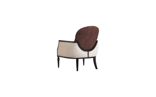 Woonkamer Witte fauteuil Ontwerper Eenpersoons Luxe Relaxfauteuil 1-Zits Nieuw