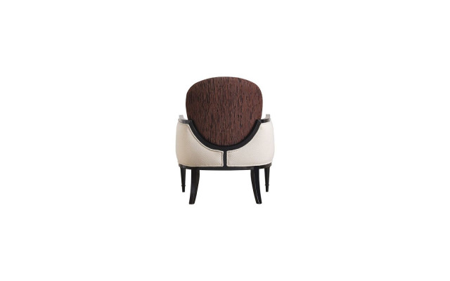 Woonkamer Witte fauteuil Ontwerper Eenpersoons Luxe Relaxfauteuil 1-Zits Nieuw