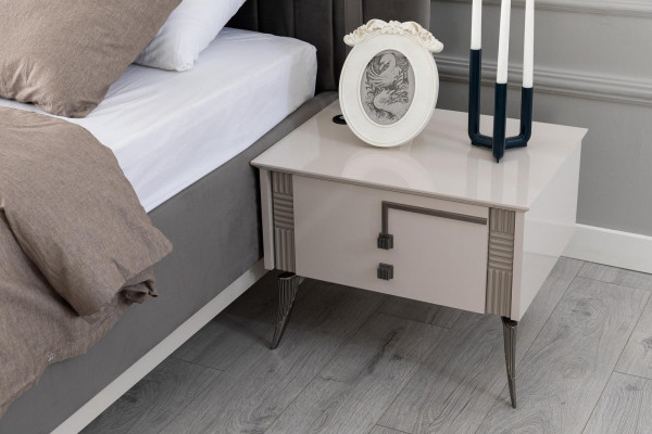 Slaapkamer complete set Bed 2x Nachtkastjes Meubels Luxe 7-delig
