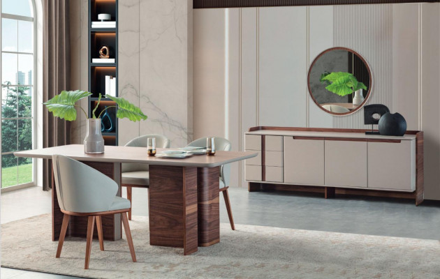 Moderne dressoir Design woonkamer dressoir Luxe kast 2-delig