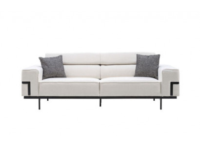 Woonkamer Wit textielbank Exclusieve driepersoons gestoffeerde bank Nieuw  Woonkamer Wit textielbank Exclusieve driepersoons gestoffeerde bank Nieuw