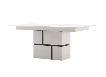 Witte eettafel Eettafel Luxe houten uitschuifbare tafel Nieuw