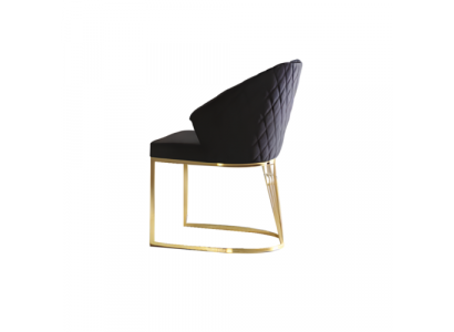Eetkamerstoelen Beklede stoelen Keukenstoelen Houten stoelen Set van 4 Zwart