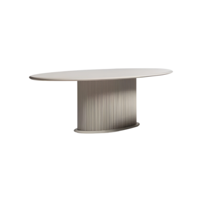 Luxe eettafel eettafel tafel hout beige eetkamer houten tafel