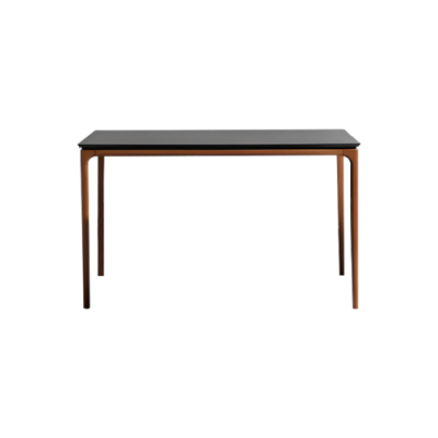 Klassieke eettafel eettafel bruin houten houten tafel 130 cm