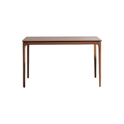 Klassieke eettafel eetkamertafel bruin houten houten tafel 130 cm