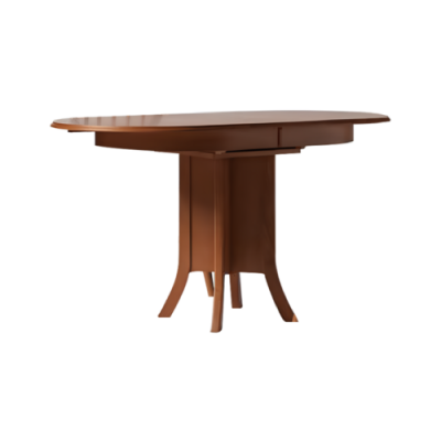 Klassieke eettafel eettafel bruin hout houten tafel klein