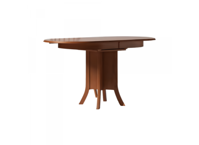 Klassieke eettafel eettafel bruin hout houten tafel klein