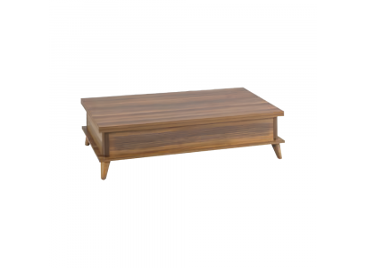 Koffietafel Uitschuifbare salontafel Eettafel Tafel Hout Bruin Meubels