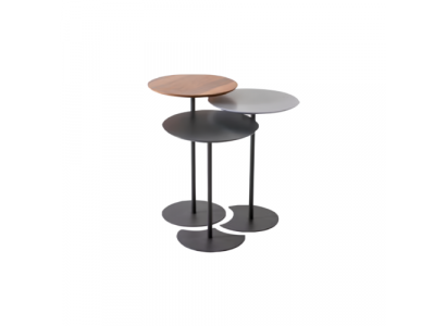 Bijzettafelset Salontafel Koffietafel Bankettafel Zwart Tafel