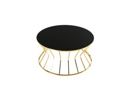 Moderne salontafel bijzettafel koffietafel goud tafel glas