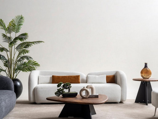 Sofaset x2 3-zits banken 1-zits Modern Compleet Set Gestoffeerde Garnituur