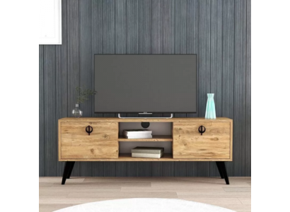Bruin woonkamer TV-lagekast sideboard RTV modern design rechthoekige vorm